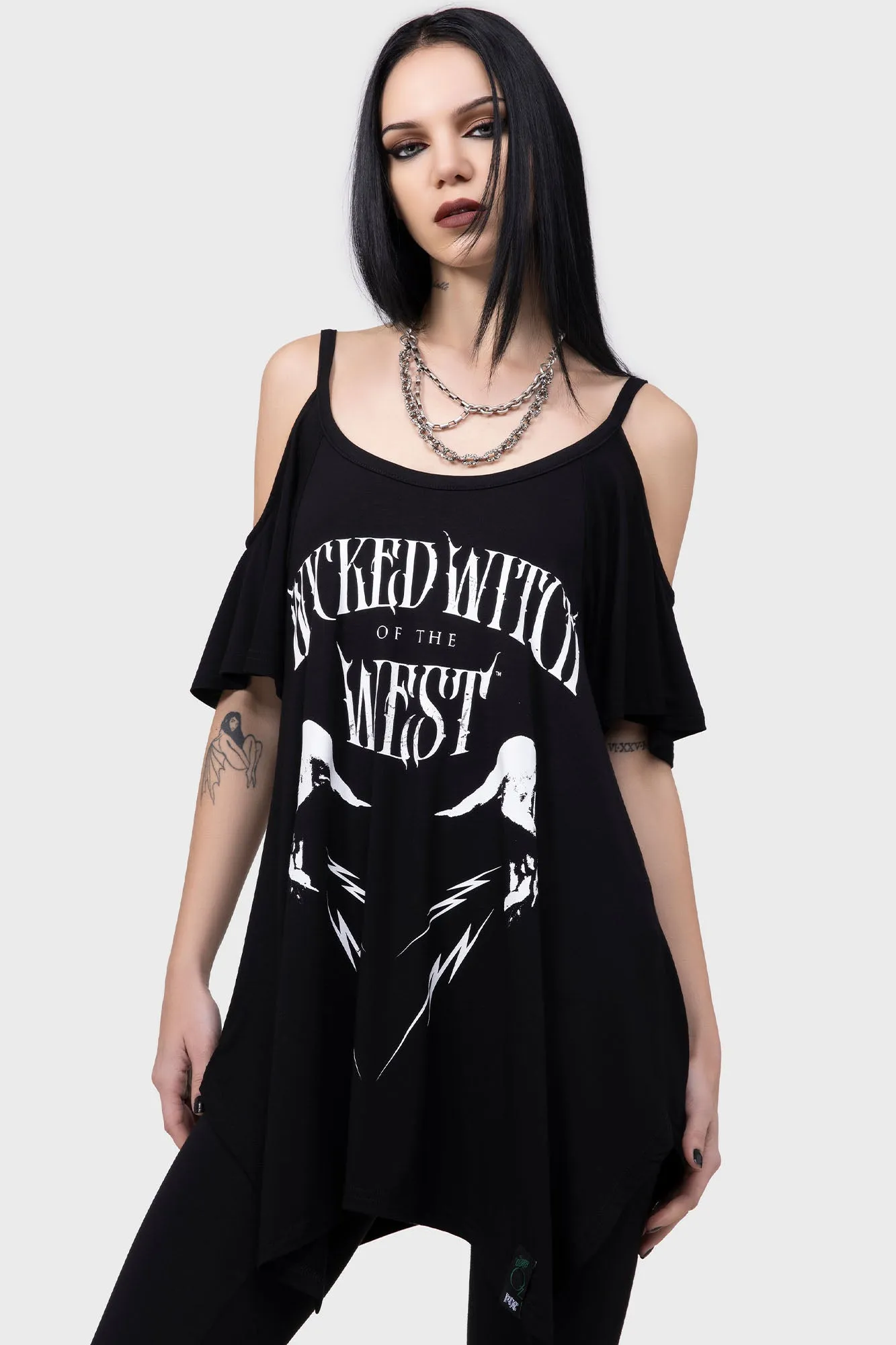 Minimal Style Trend Wicked Witch Vest Top