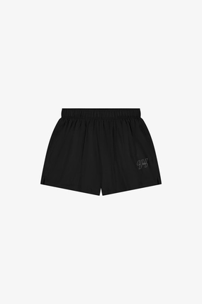 YK Move Motion Running Shorts | Black Subtle Charm Casual Style