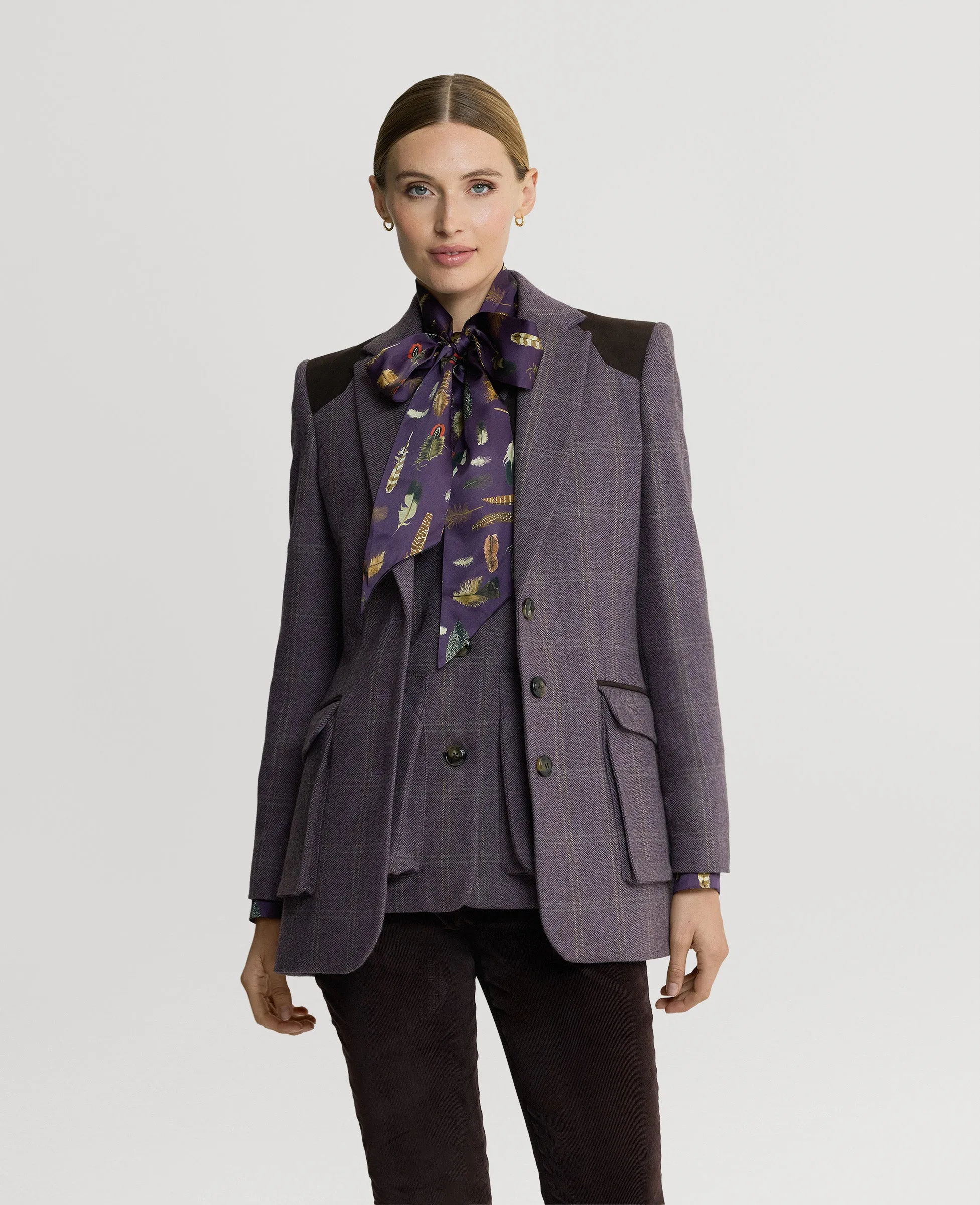 Windsor Tweed Country Jacket Thermal Regulating Hoodie