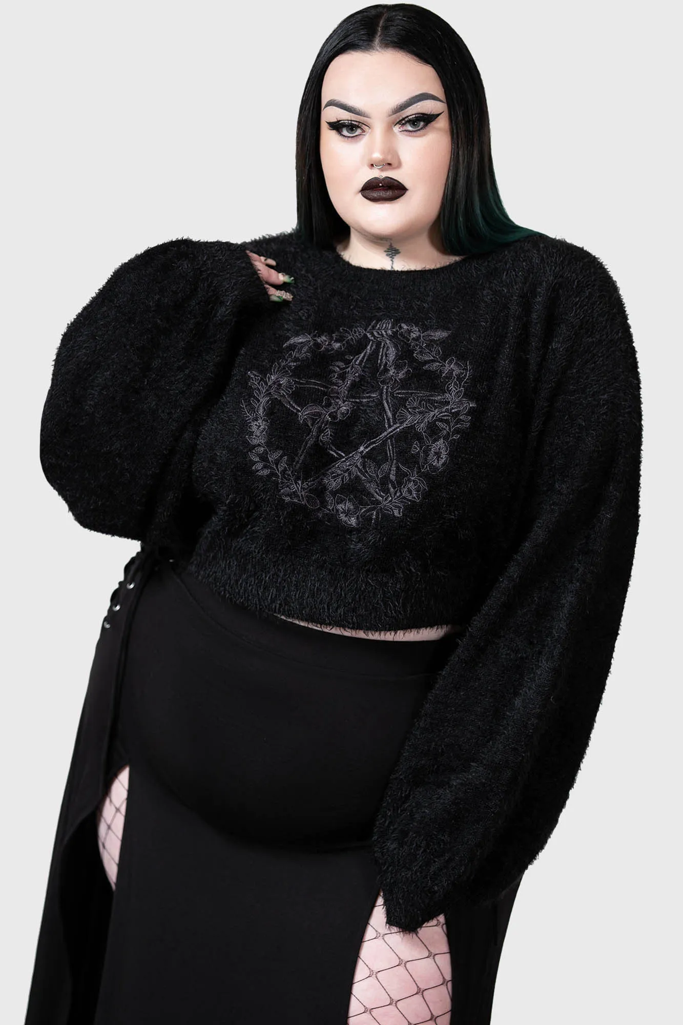 Winter Spirit Knit Sweater Anti Pilling Finish