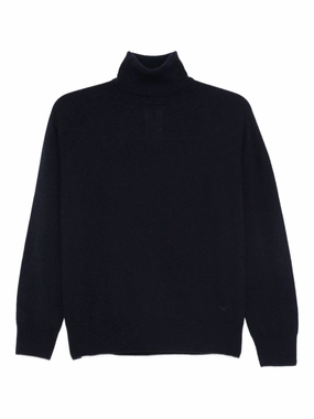 Emporio Armani Exclusive Women's Sweaters blue Fashionable Layering Cozy And Warm