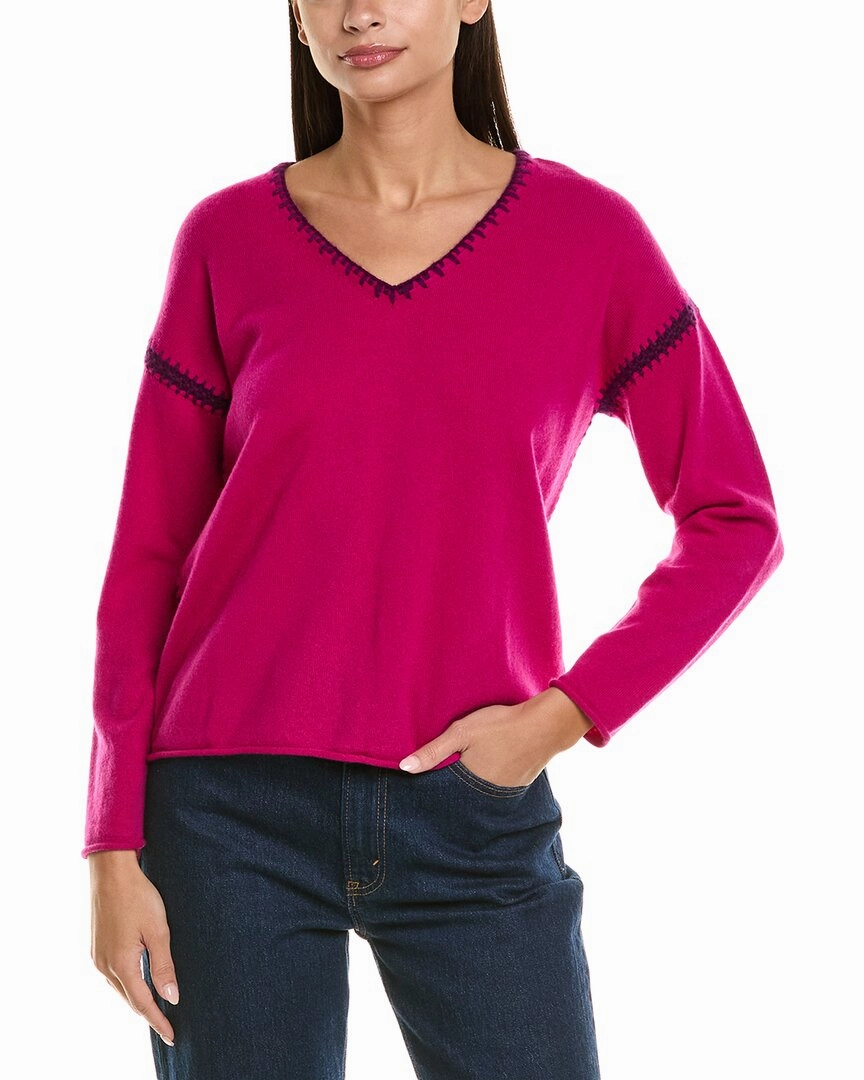 Johnny Was Petite Wool & Cashmere-Blend Pullover Effortless Layer