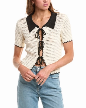 Classic Layer Knit Layers 70/21 Crochet Cardigan