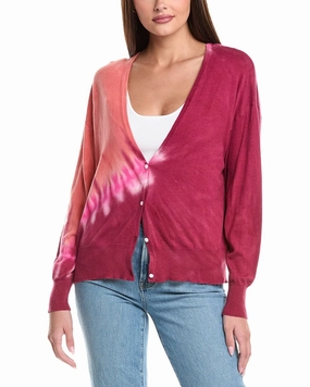 WISPR Burn Out Tye Dye Silk-Blend Sweater Everyday Comfort Wear