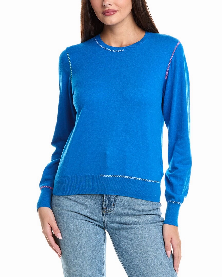 Ergonomic Sleeve Shape WISPR Winnie Silk-Blend Sweater