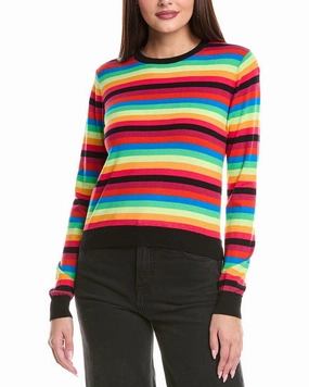 WISPR Winter Rainbow Silk-Blend Sweater Stylish Wear