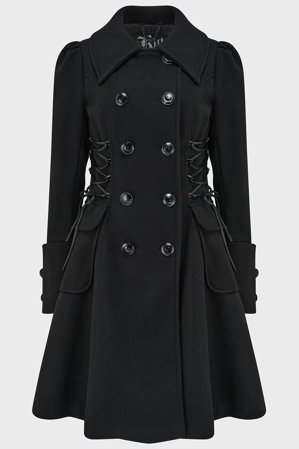 Woeful Coat Roll up sleeves fall season