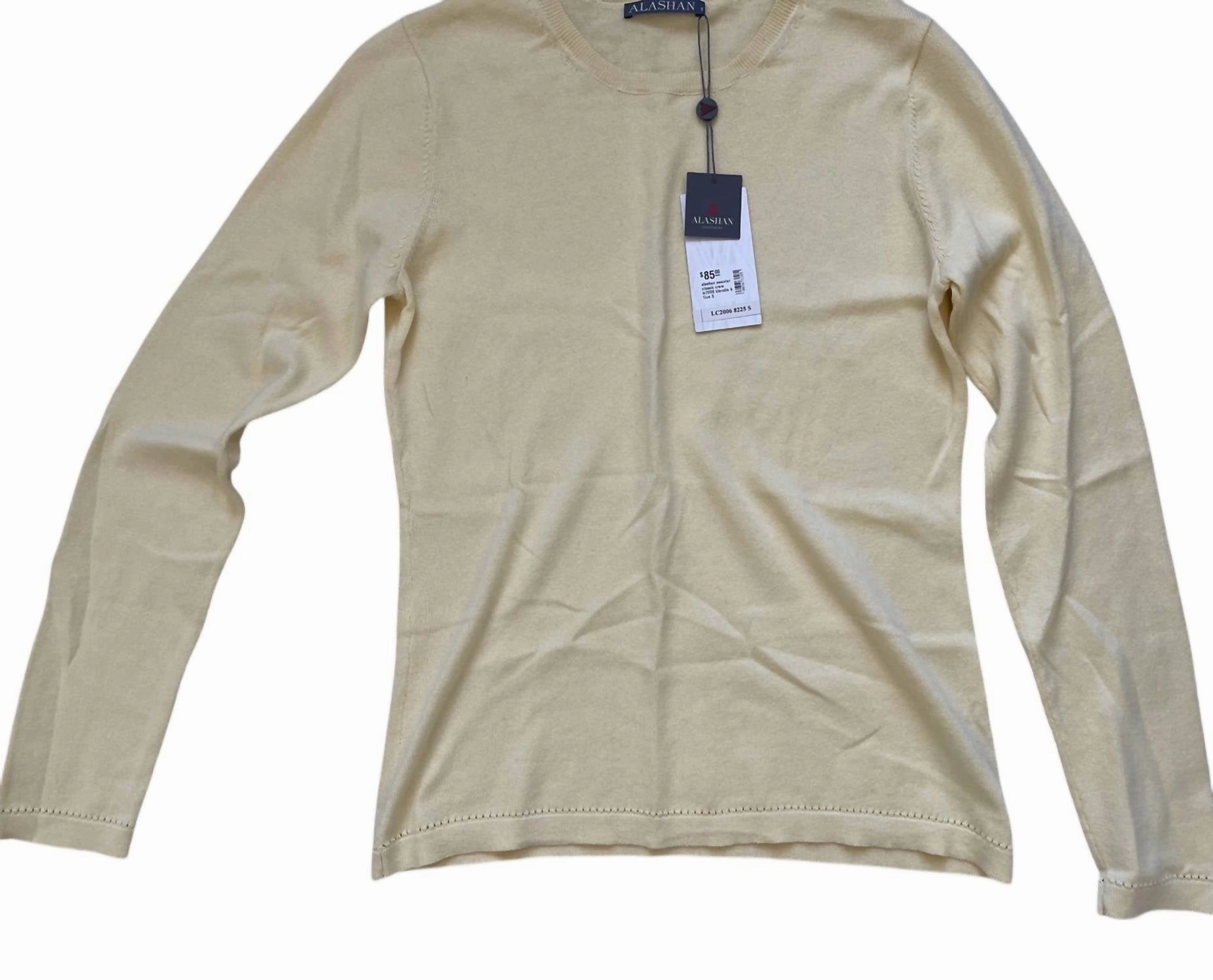Women's Classic Crew Sweater In Blondie Smart Fashion