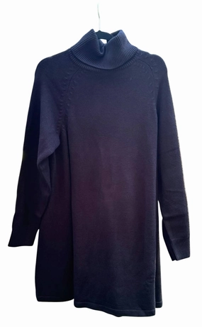 Women's Fawn Sweater In Black Casual Layer Thermal Lining