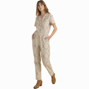 Women's Layover Short Sleeve Jumpsuit Quick Flex