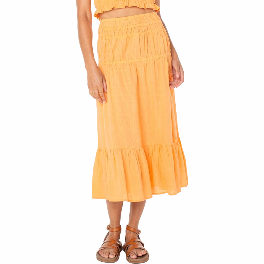 Moisture wicking Customizable length Women's Malia Solid Skirt