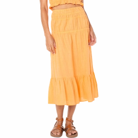 Moisture wicking Customizable length Women's Malia Solid Skirt