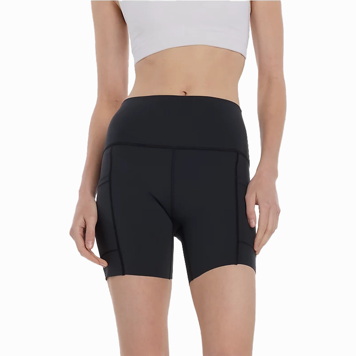 Multipurpose Design Women's NB Sleek Pocket High Rise Short 6"