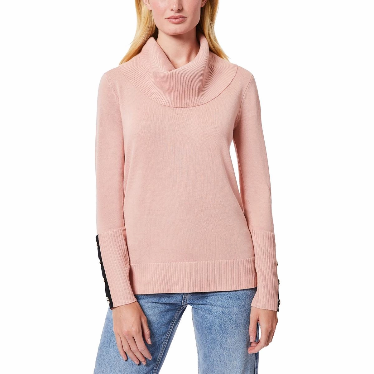 Womens Button Viscose Pullover Sweater Warm and Cozy Cozy Fit