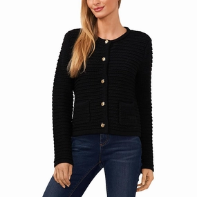 Womens Knit Cardigan Sweater Chilly Days Wear