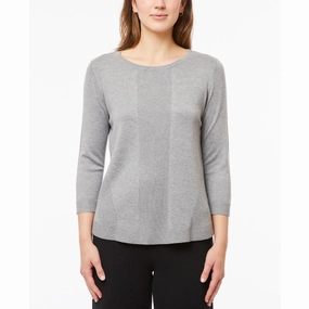 Womens Ribbed Knit Pullover Sweater Chic Comfort Hypoallergenic Yarn Construction