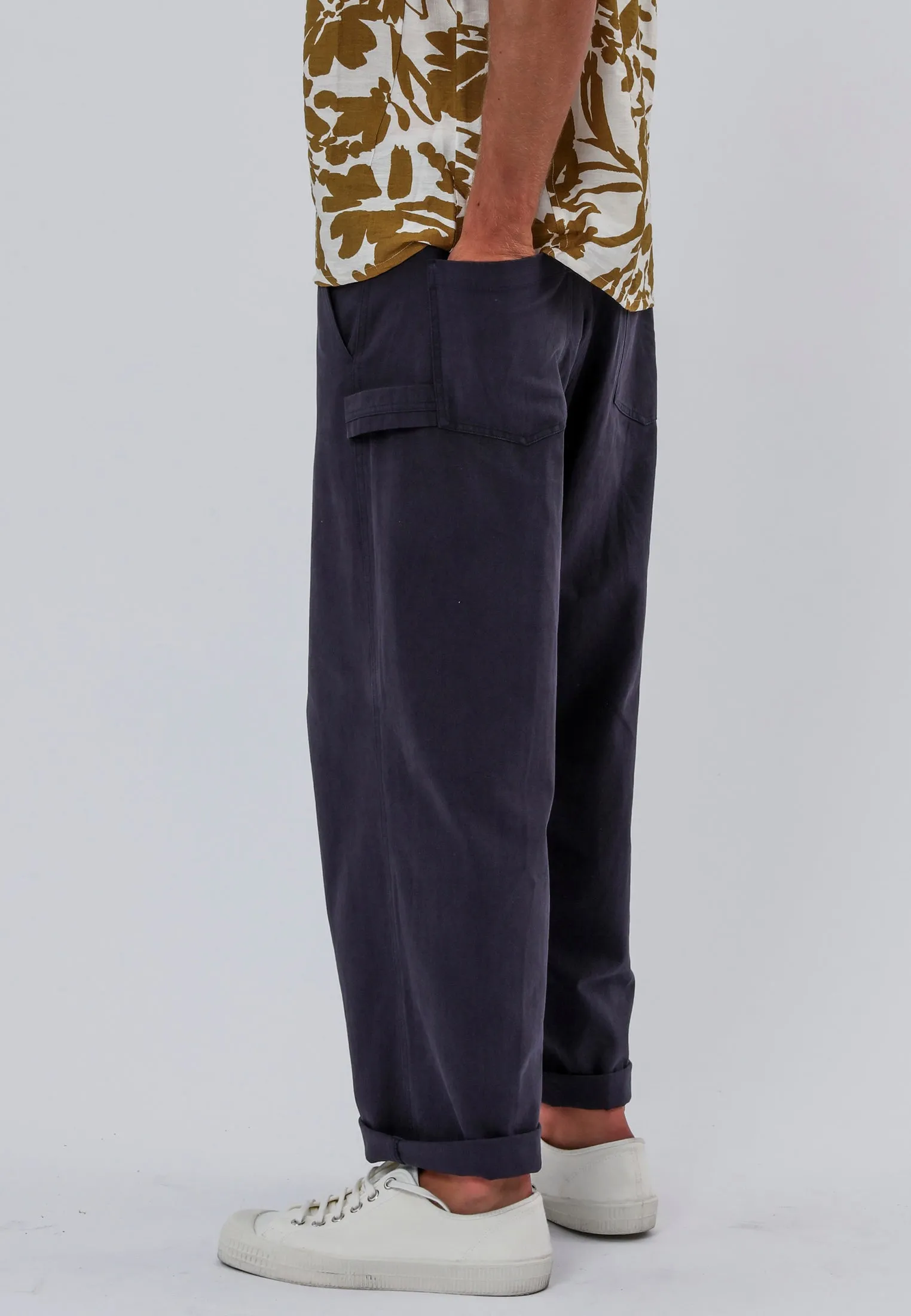 Versatile Fashion WORK WEAR C PANTS ROYAL BLUE