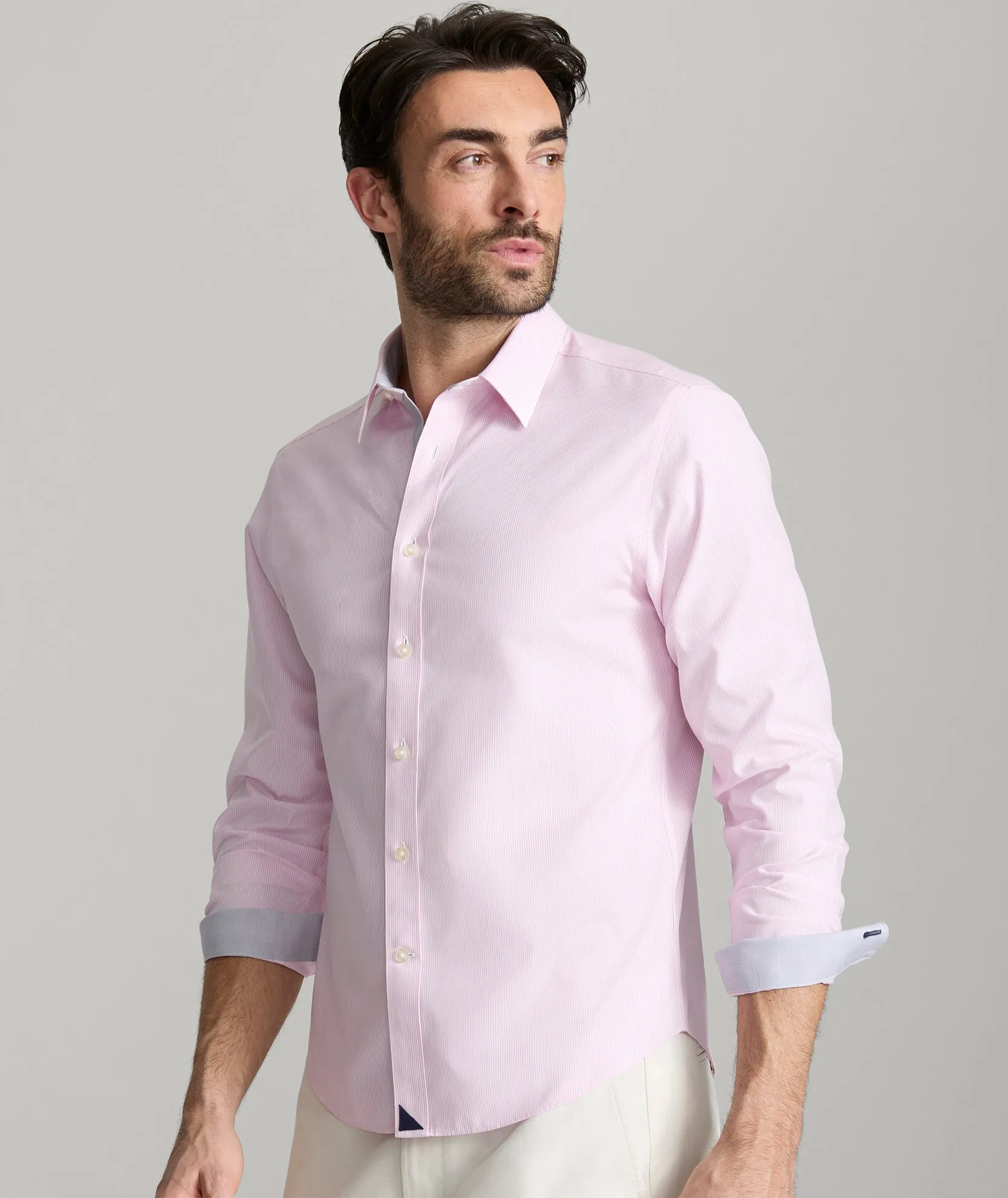Wrinkle-Free Douro Shirt Lightweight Layers Printed design