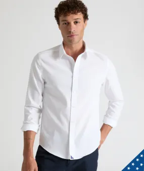 Wrinkle-Free Folds of Honor Shirt Neutral Toned Stitching