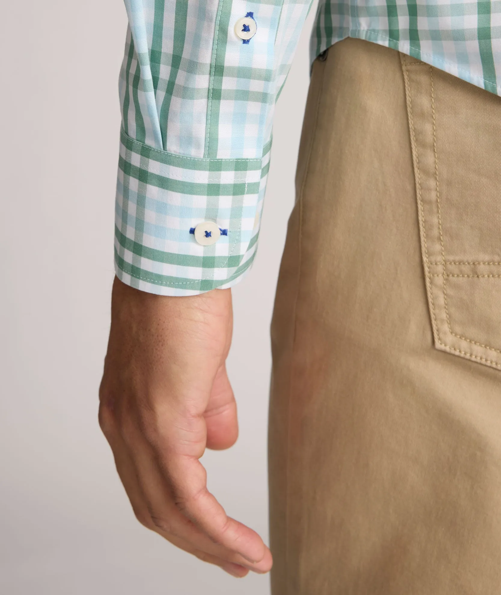 Wrinkle-Free Quigley Shirt Striped Design