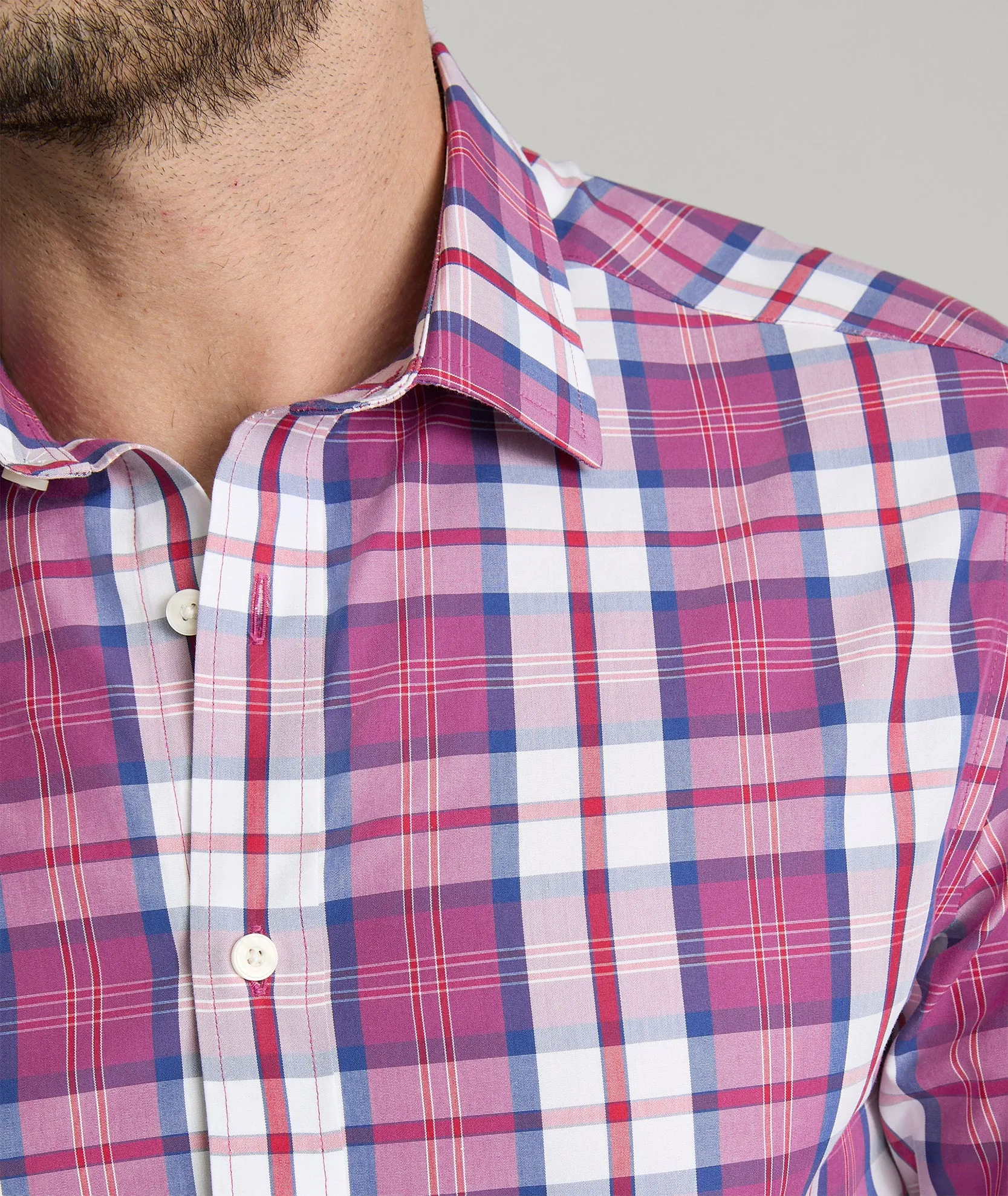 Edgy Design Breathable Cotton Wrinkle-Free Rafferty Shirt