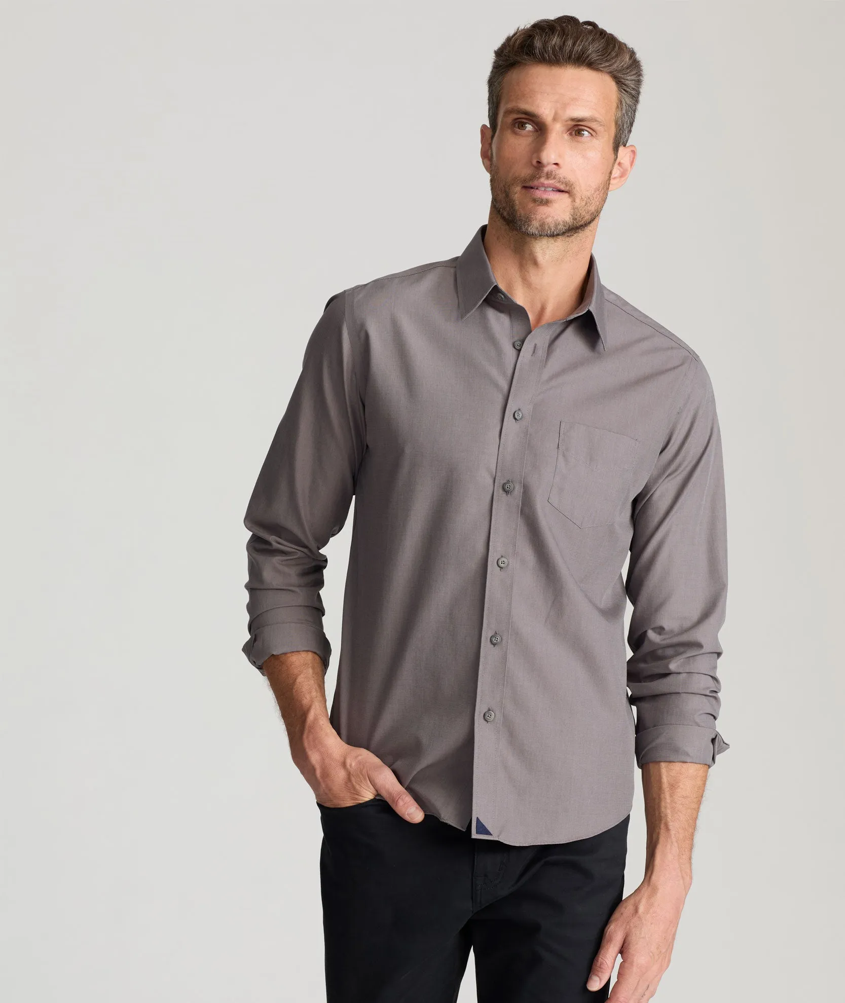 Wrinkle-Free Sangiovese Shirt Trendy designs Sleeveless Cut