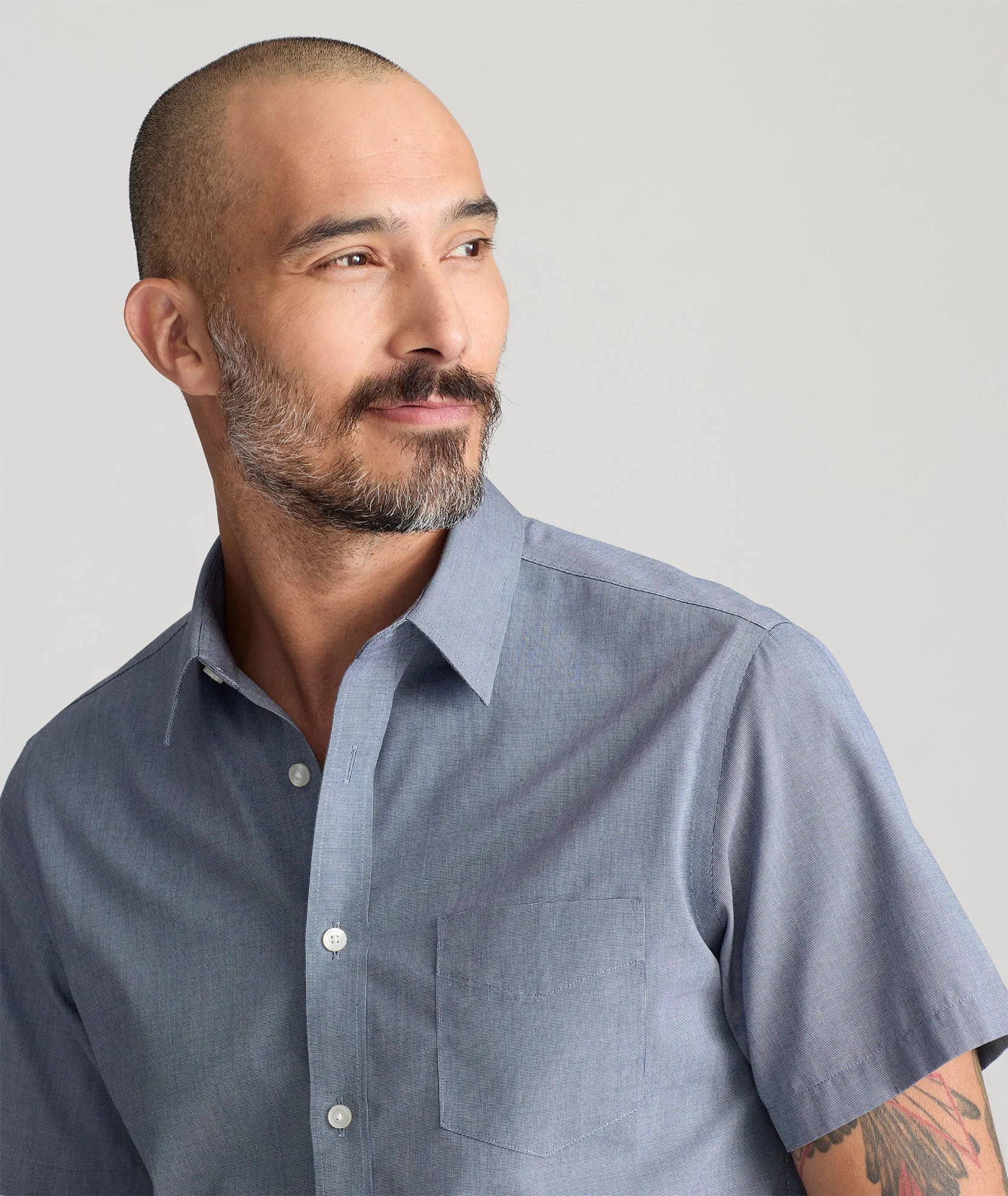 Wrinkle-Free Short-Sleeve Petrus Shirt Ethical production
