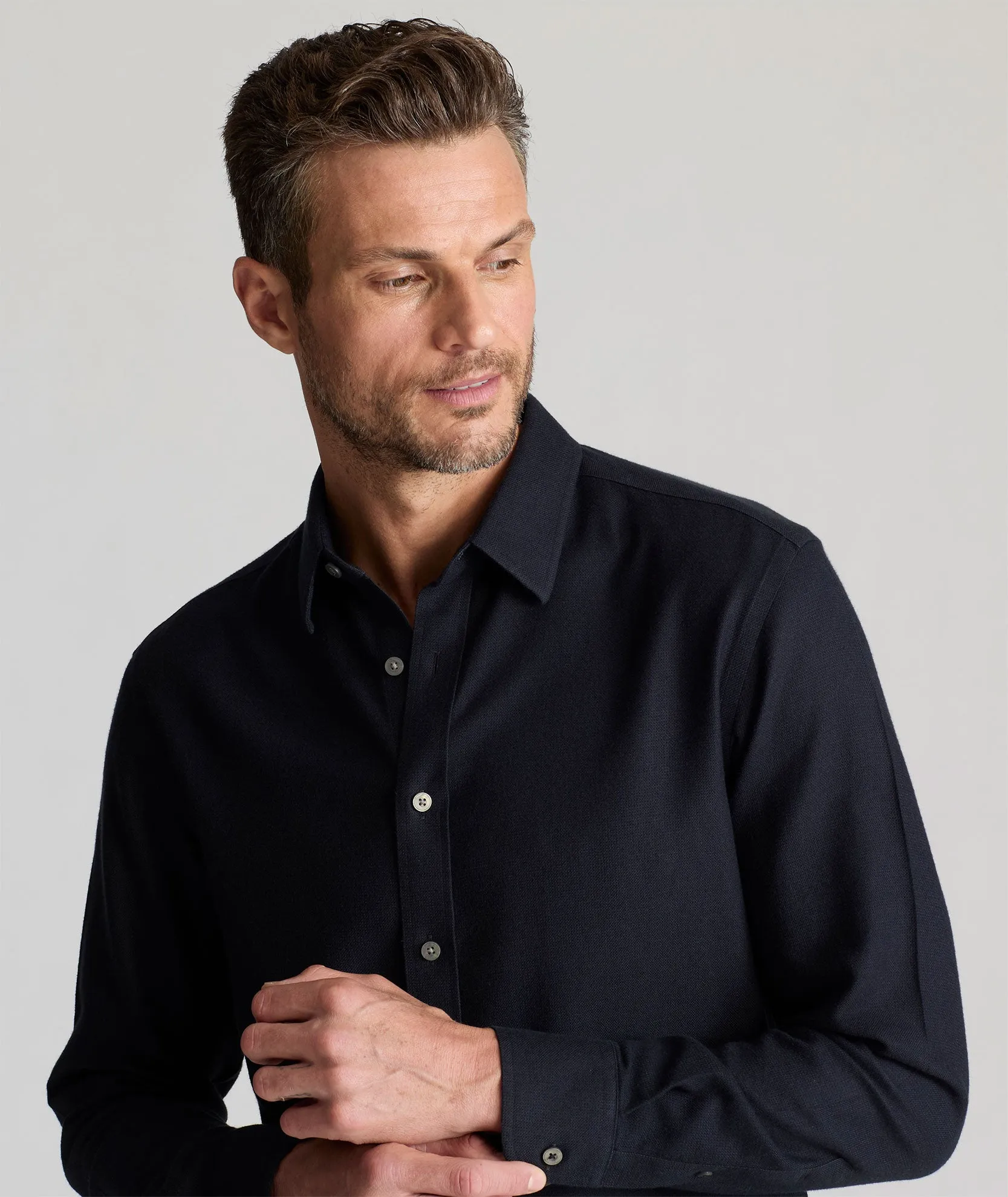 Wrinkle-Free Veneto Shirt Picnic Outfit