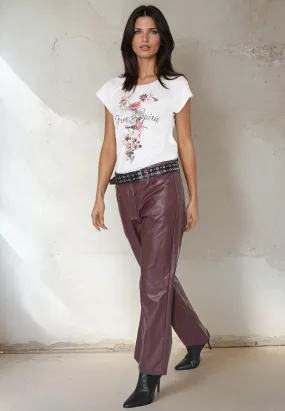 Cool Comfort JILLIAN T-SHIRT WHITE FREE SPIRIT