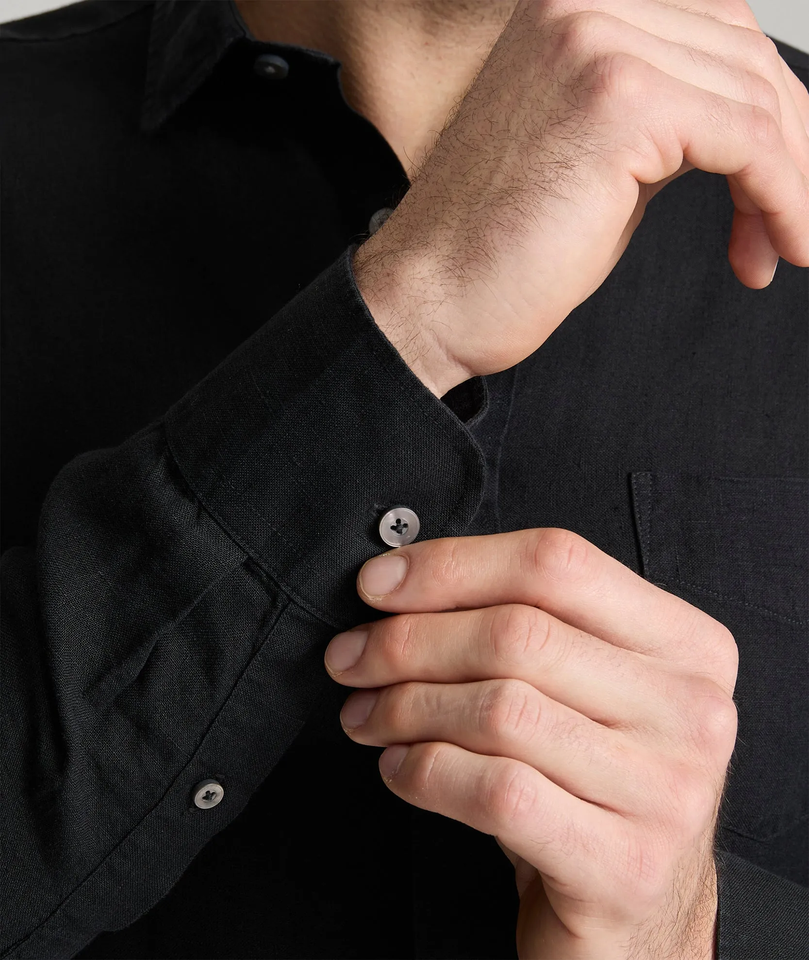 Wrinkle-Resistant Linen Vin Santo Shirt Outerwear Companion