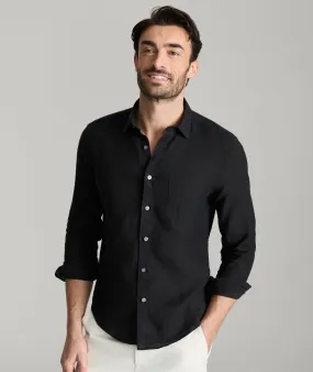 Wrinkle-Resistant Linen Vin Santo Shirt Multipurpose Layering Fabric