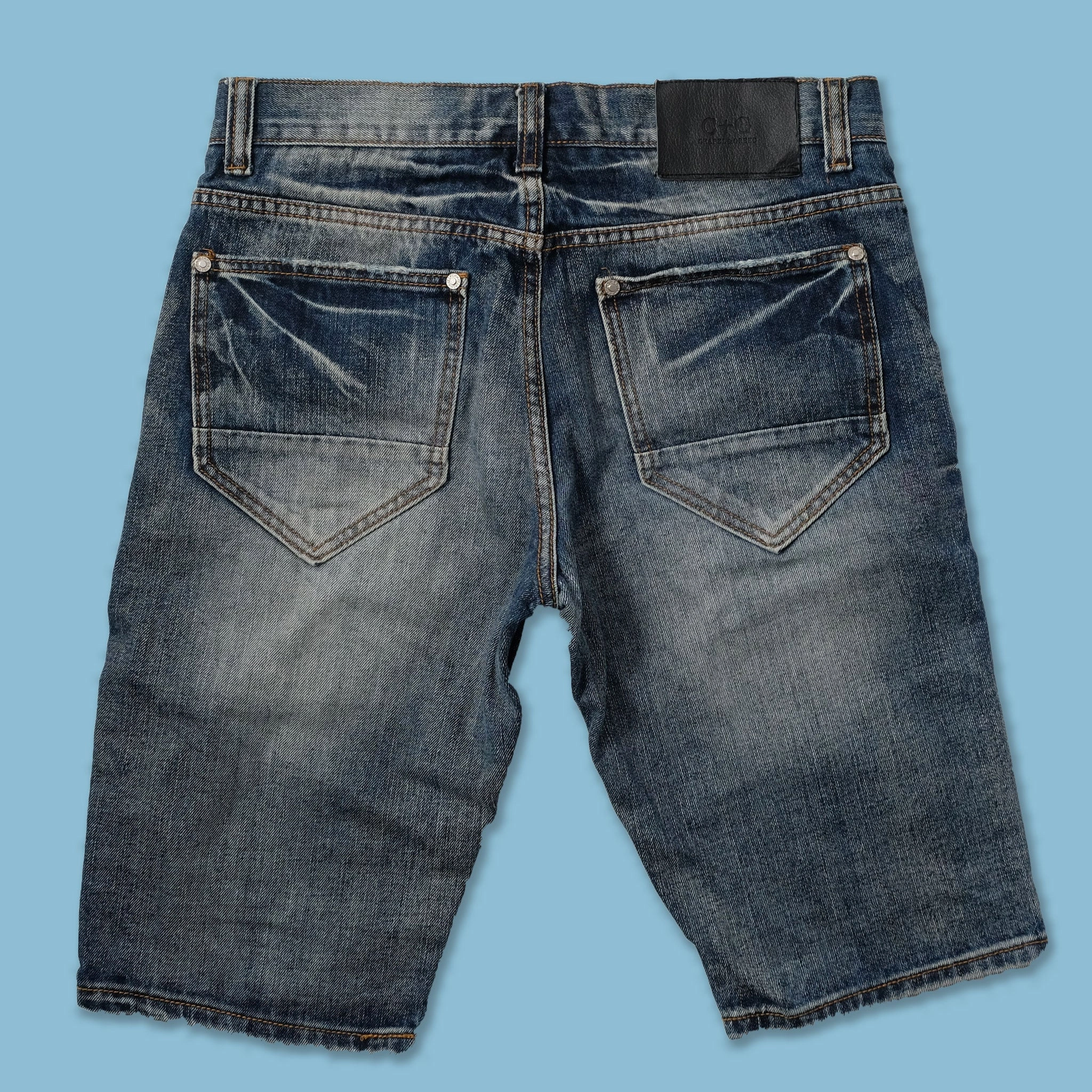 Winter Fashion Y2K Jorts W33 Soft and Chic