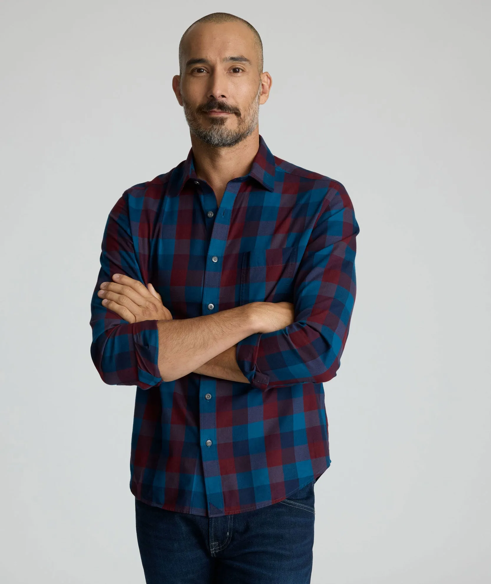 Temperature Regulating Functional Pocket Flannel Heinrich Shirt