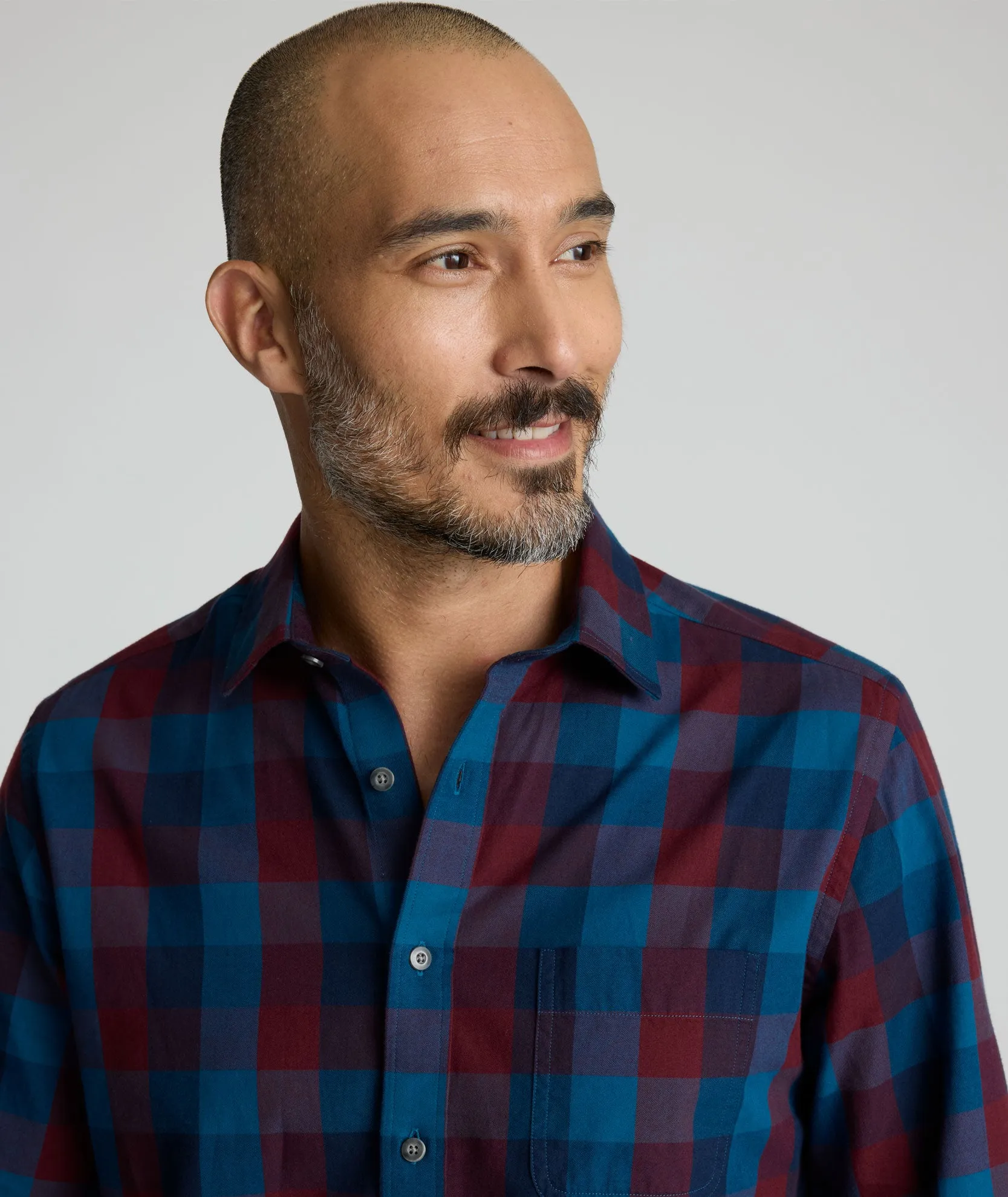 Flannel Heinrich Shirt Bold colors