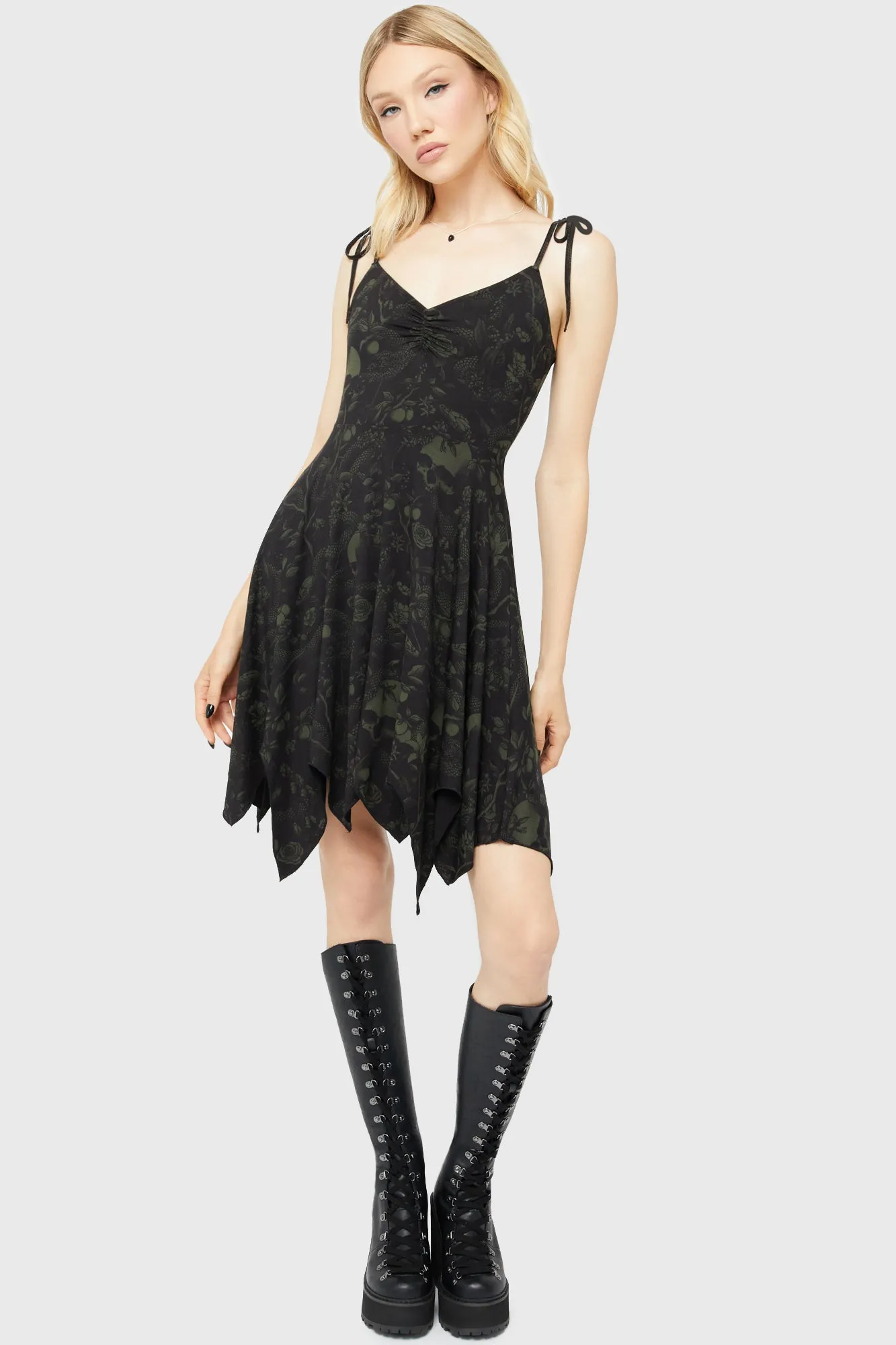 Sleek Draping Utopia Dress