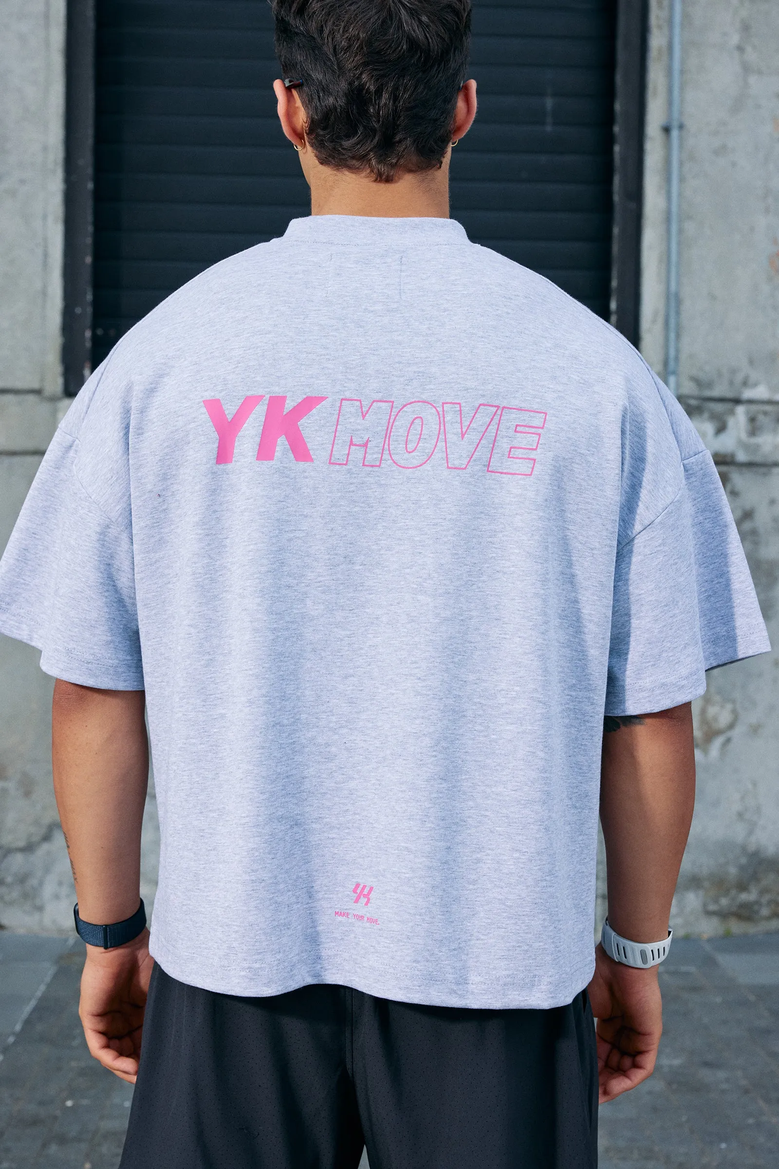 Active Essentials Thermal Regulation Fabric YK Move Champion Tee | Grey