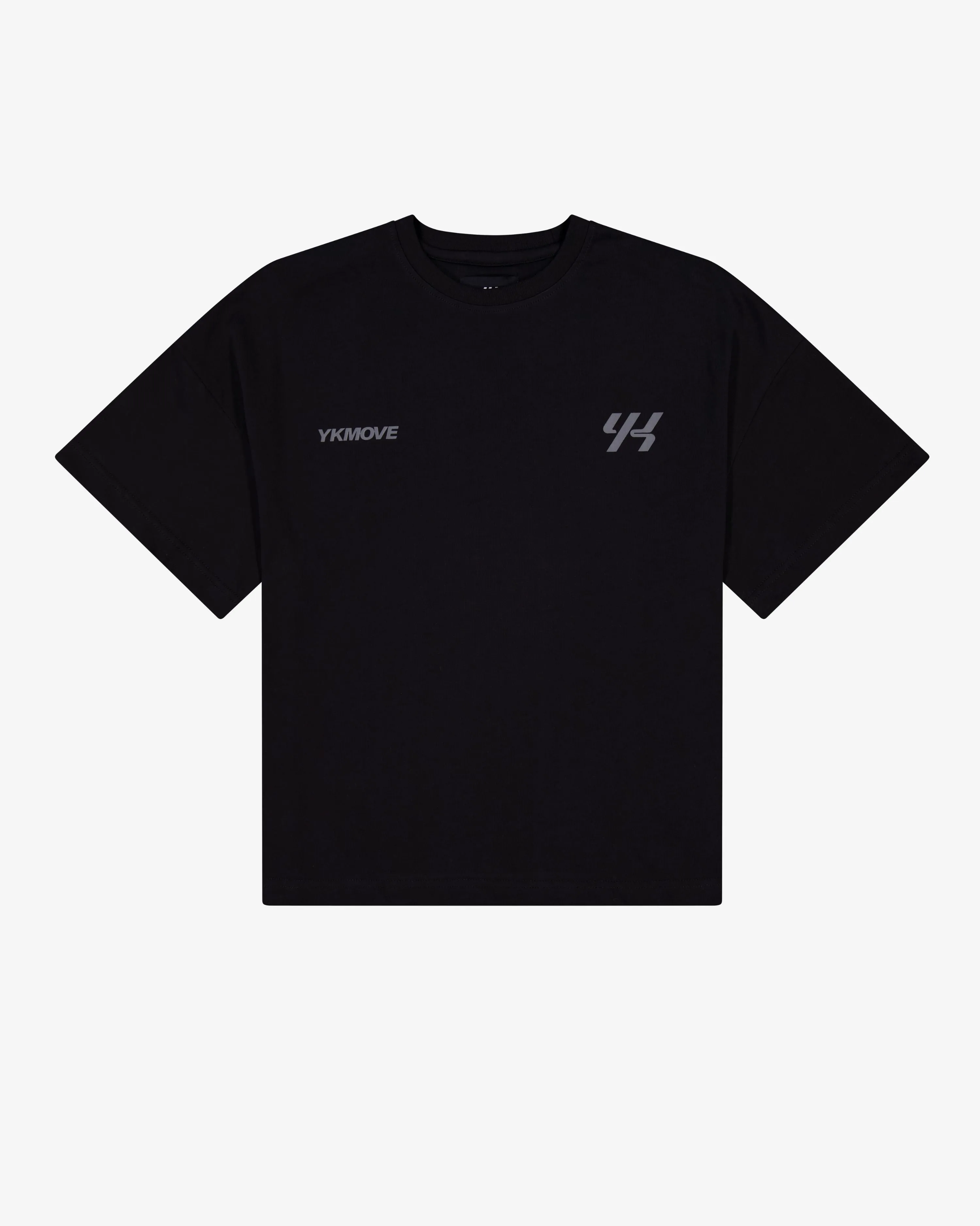 Fresh Trend Abrasion Resistant Fabric YK Move Stacking Days Tee | Black