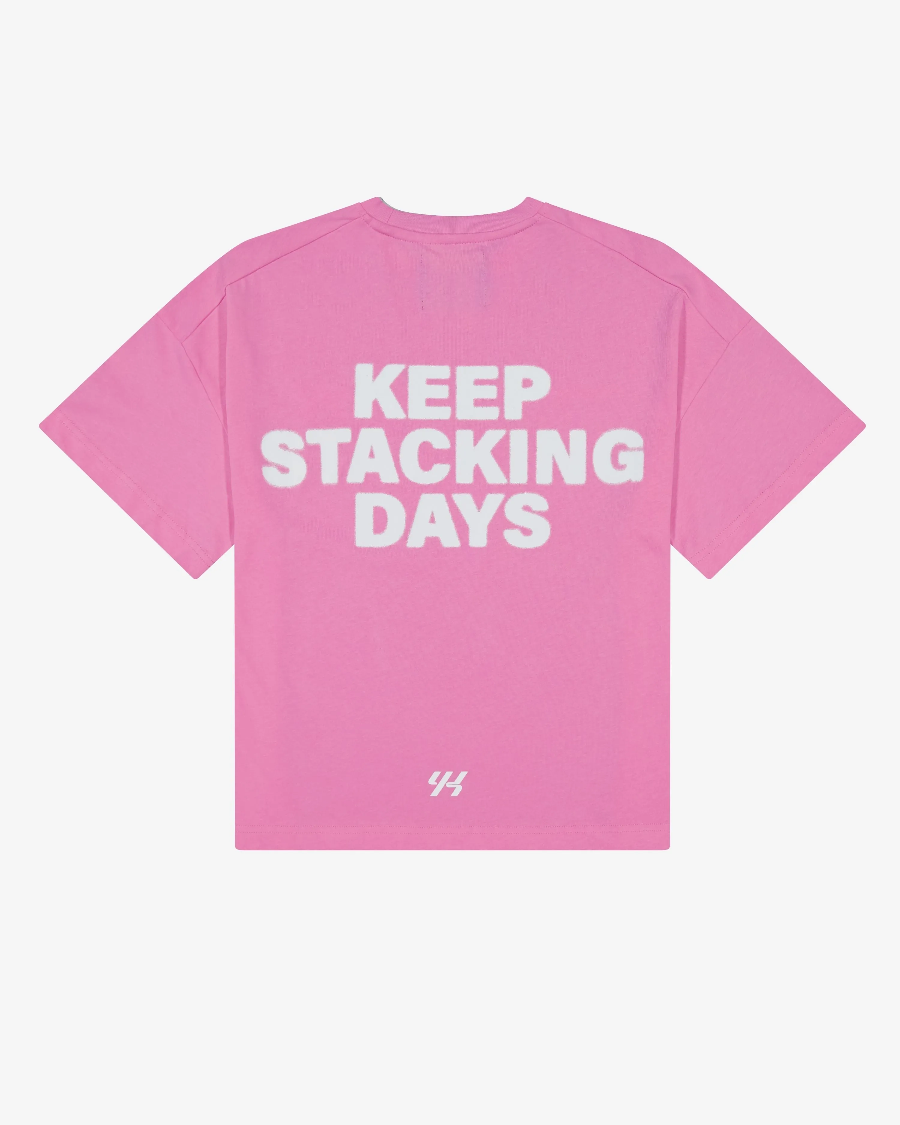 YK Move Stacking Days Tee | Pink Soft Wear