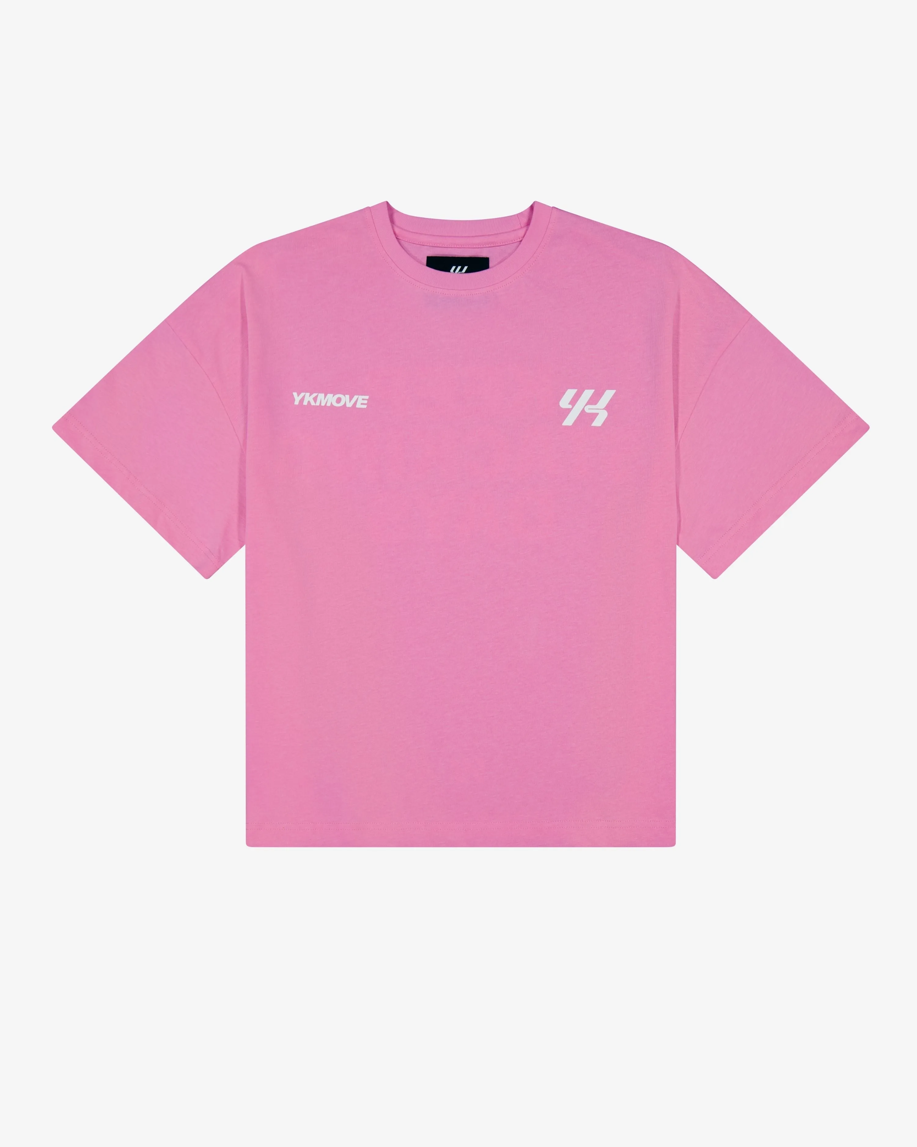 Breathable Look Classic Chic YK Move Stacking Days Tee | Pink