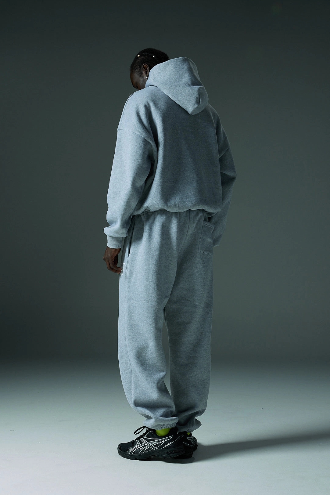 YK Move Activate Hoodie | GREY MARLE Jackal like Golf wear