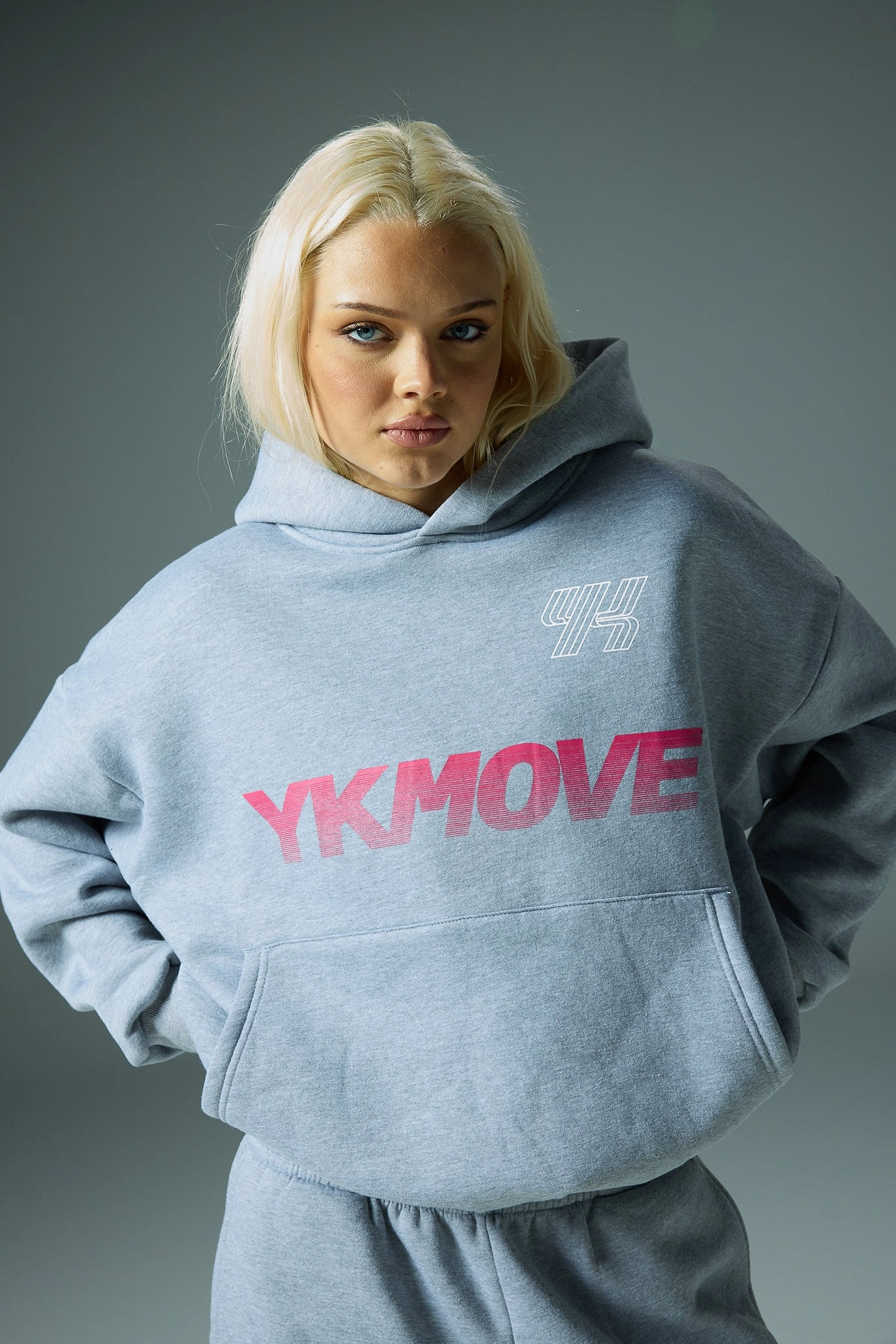 YK Move Activate Hoodie | GREY MARLE Australian style