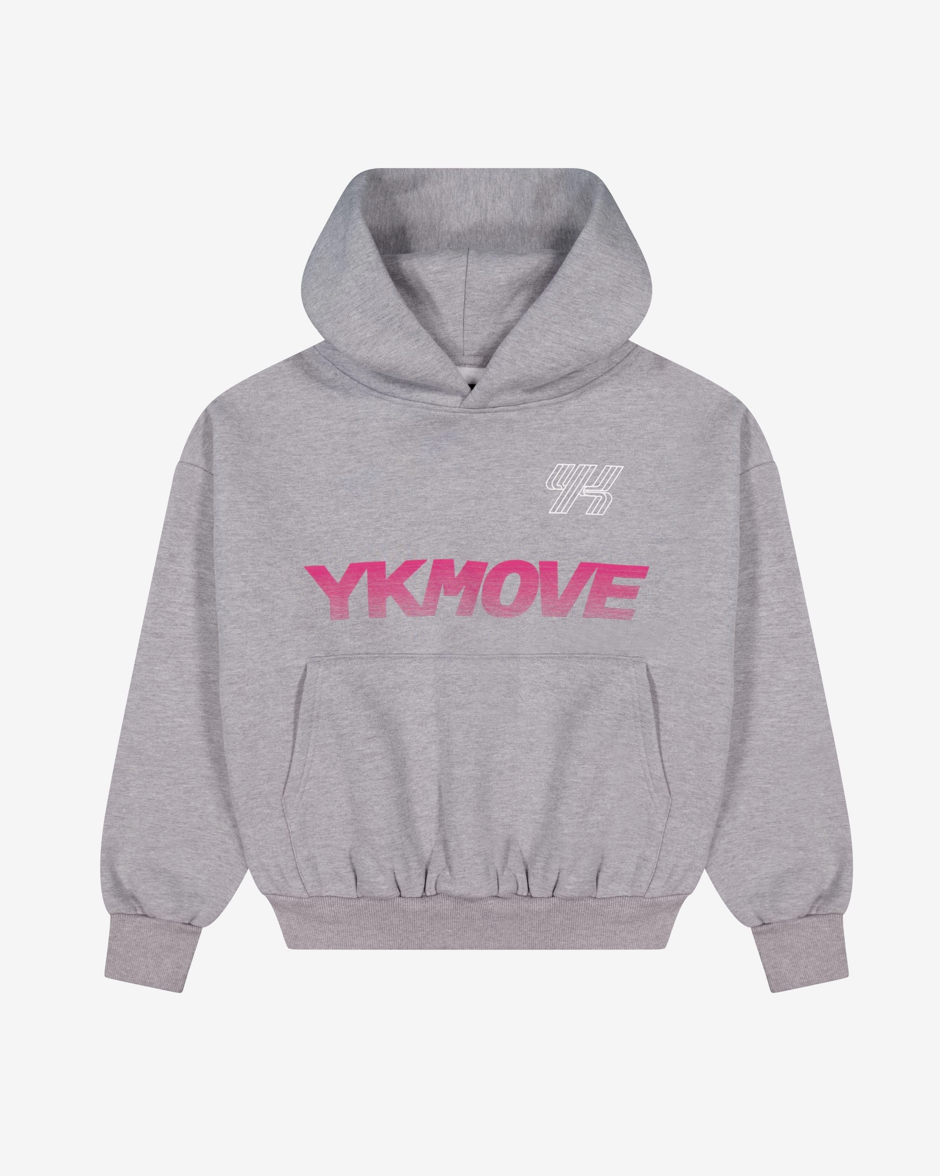 Shark like semi-formal event YK Move Activate Hoodie | GREY MARLE