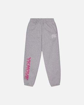 Sweat Wicking Lining Seamless Comfort YK Move Activate Sweatpants | GREY MARLE