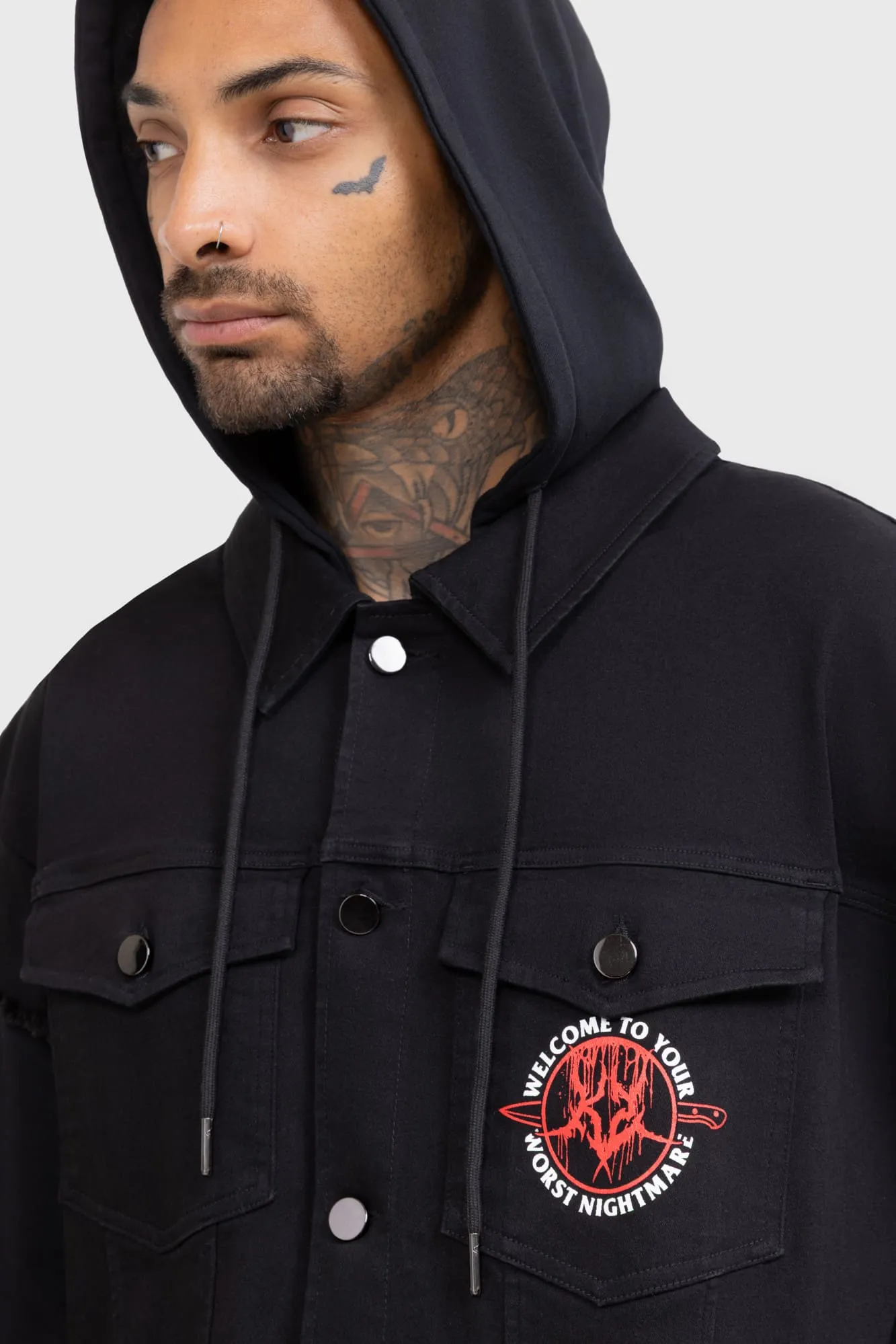 Cold Day Look Temperature Regulating Membrane Your Worst Nightmare Hooded Jacket