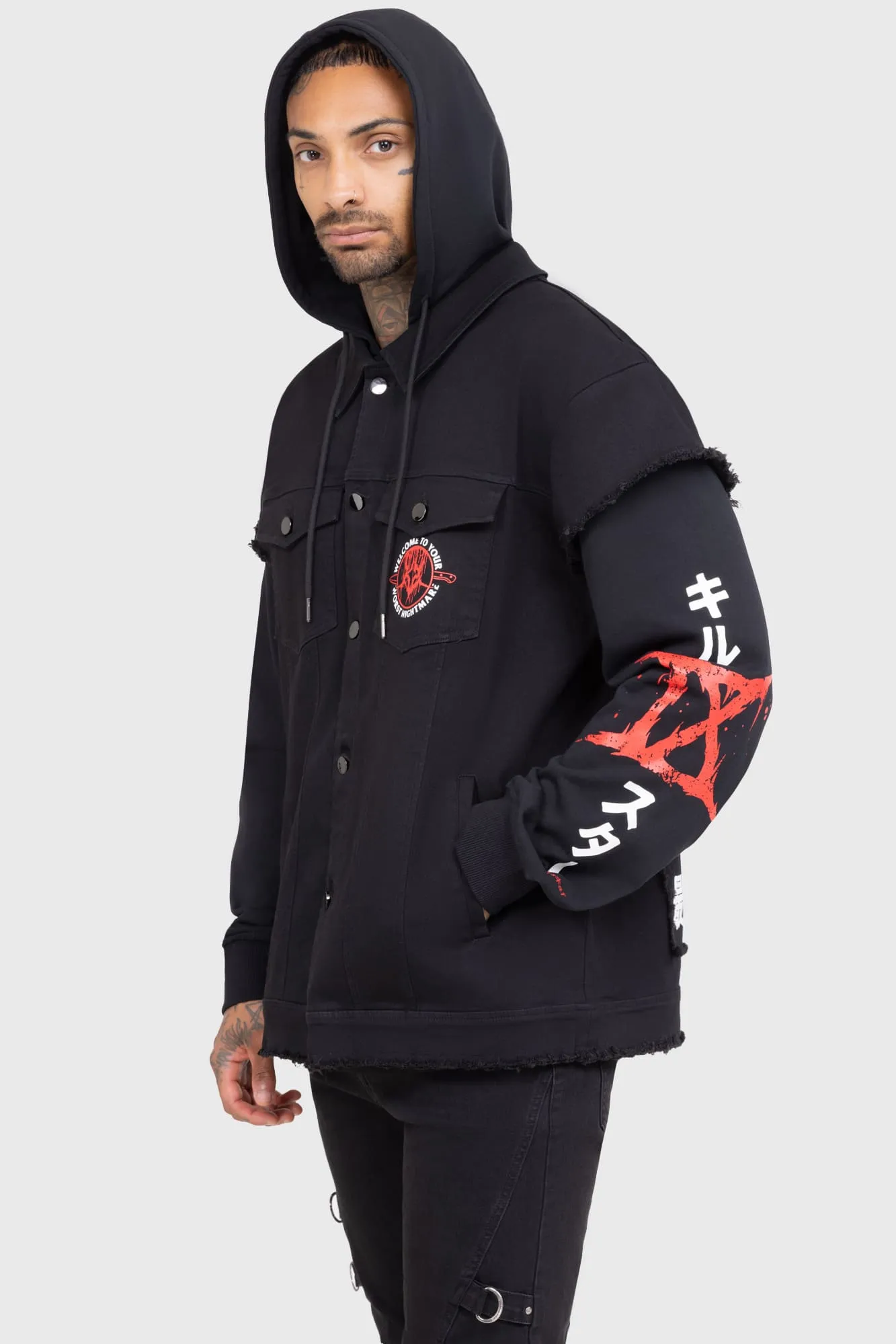 Your Worst Nightmare Hooded Jacket Layer Piece