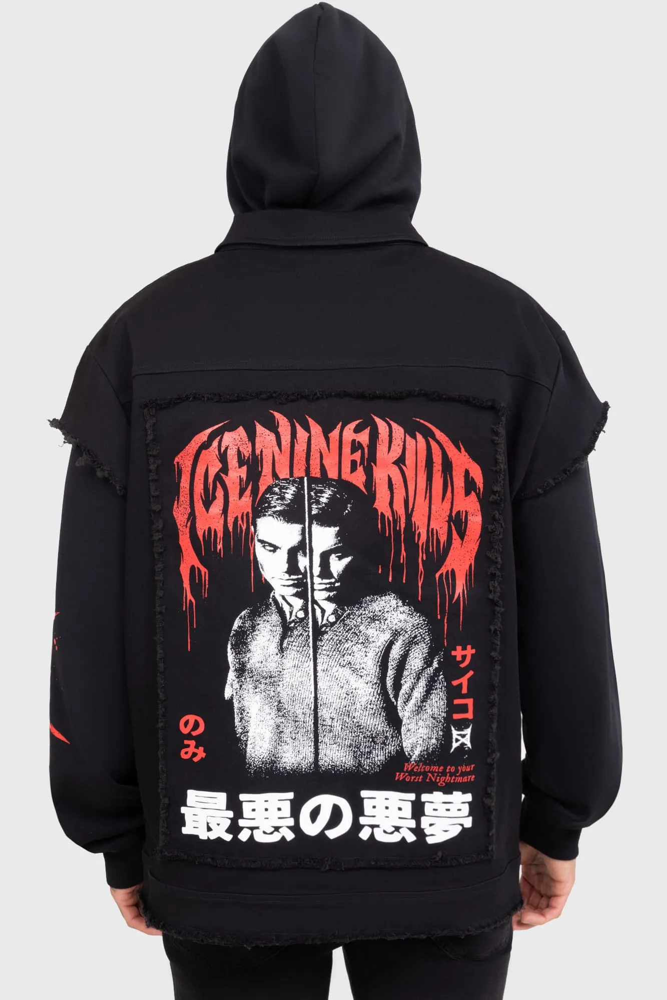 Roll Up Hood Your Worst Nightmare Hooded Jacket