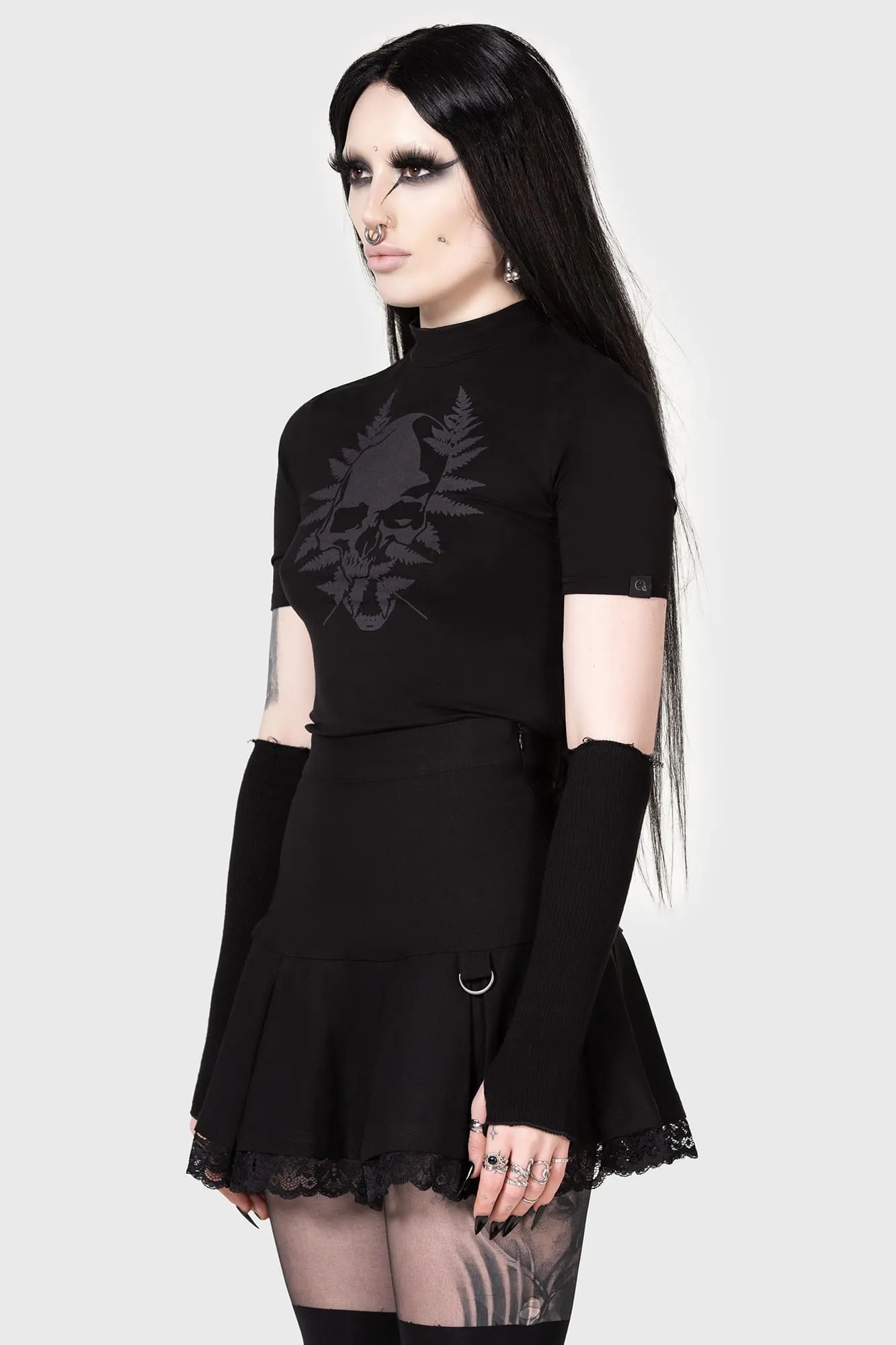 Elastic hemline Artisanal Craft Callyopee Skirt